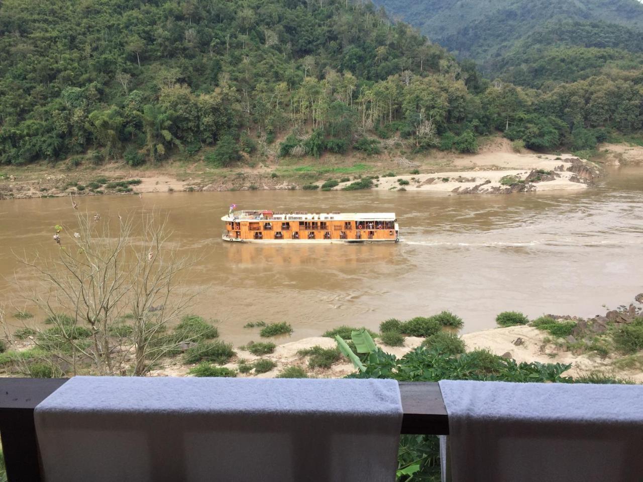 Villa Mekong Guesthouse Muang Pakbèng エクステリア 写真