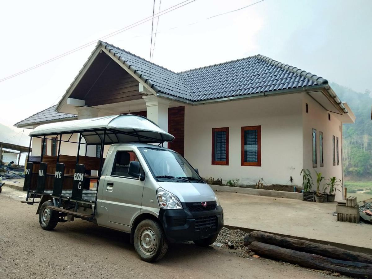 Villa Mekong Guesthouse Muang Pakbèng エクステリア 写真